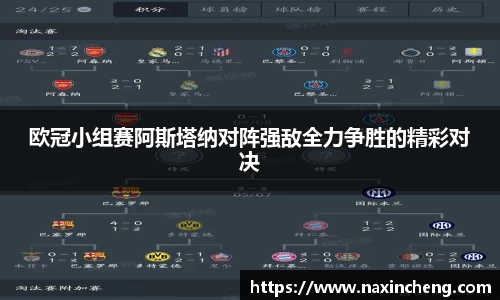欧冠小组赛阿斯塔纳对阵强敌全力争胜的精彩对决